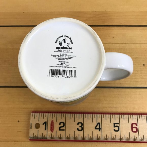 Winnie the Pooh HAWAII Hula Dancing Ceramic Coffee Mug 12oz Applause 43829 - Picture 6 of 6